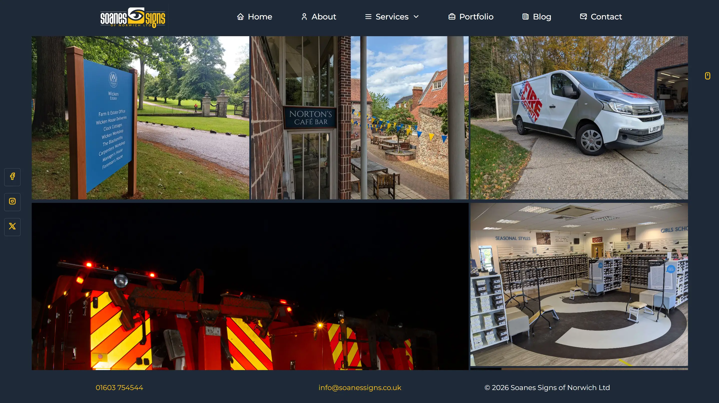 Soanes Signs of Norwich Ltd - Blog New Website Launch - Post visual
